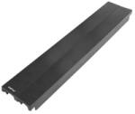 Lanberg 19" 2U műanyag tűzgátló takaró panel, fekete (AKP-1402-B) - wincity
