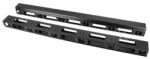 Lanberg Függőleges kábelvezető csatorna 27U 19" szabadon álló szekrényhez 2db, fekete (AK-1207-B) - wincity