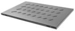 Lanberg 19" fix polc/tálca 1U/465x715mm 120kg maximum terhelhetőség fekete (AK-1009-B)