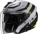HJC Cască de motocicletă deschisă HJC F31 Naby MC3HSF gri-negru-galben-fluo (HJC1633730)
