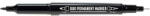 LYRA Hegyes Ipari Permanens Filctoll - 1.0mm / Fehér (ly060001)