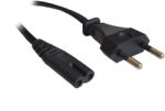 Spacer CABLU alimentare Spacer casetofon, 1.8m, intrare Euro plug, iesire C7, 10A, negru, SPPW-EUPG-C7-10A-1.8 (timbru verde 0.08 lei) (SPPW-EUPG-C7-10A-1.8)