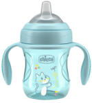 Chicco Transition Teal Tanulópohár Fülekkel 4 Hónapos Kortól - Kényelmes Első Ivástanuláshoz