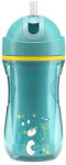 Chicco Sport Teal Termo Pohár Szívószállal 14 Hónapos Kortól - Hőtartó Itatópohár Mindennapokra