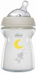 Chicco Natural Feeling Üveg Cumisüveg 250ml Semleges Színben Újszülött Kortól - Tartós és Kíméletes Etetéshez
