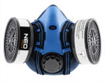 NEO TOOLS szilikon félálarc 2 db P3 R szűrővel 97-351 (97-351)