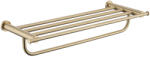 Welland Topaz törölközőtartó és polc - 60 cm - arany (96302-BG)