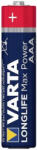 VARTA LONGLIFE Max Power Alkaline LR03/4 4703 1, 5V tartós AAA mikro elem (Varta-Longlife-Max-Poer-LR03-4-4703)
