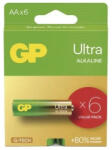 GP Batteries ULTRA Alkaline LR6/6C G-TECH tartós 1, 5V AA ceruza elem (GP-Ultra-LR6-6C-B0221V)