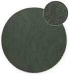 Hanse Home Covor verde închis țesut manual rotund din lână ø 150 cm Calmio - Hanse Home Covor
