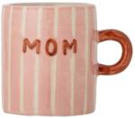 Bloomingville Cană roz din ceramică 325 ml Cherish - Bloomingville