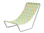  Sezlong de plaja pliabil SAND LEMON, colorat
