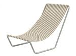  Sezlong pliabil de plaja SAND STRIPES, maro