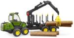 BRUDER Bruder 2133 john deere 1210e / Горски трактор с трупи (br 2133)