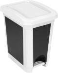 Heidrun Coș de gunoi din plastic 20 l cu capac Cos de gunoi