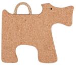 Toro Suport din plută în formă de câine 28 × 26 × 2 cm