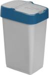 Heidrun Coș de gunoi din plastic 60 l cu capac, 40 × 33 × 67 cm Cos de gunoi