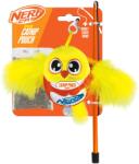 NERF CAT păsărică din pluș cu clopoțel pe băț 9 cm
