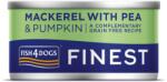 Fish4Dogs Conservă pentru câini cu macrou, dovleac și mazăre FISH4DOGS 85 g