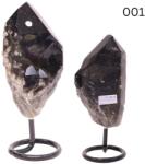  Cuart Fumuriu cu Suport 17-22x6-11x6-8cm Cristal Natural XXL 1 Buc