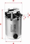 Sofima Filtru combustibil Sofima S 0954 NR - compatibil Nissan, Renault - Sofima-S 0954 NR (SOFIMAS0954NR)