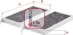 Sofima Filtru habitaclu Sofima S 4417 CA - compatibil Nissan, Renault - Sofima-S 4417 CA (SOFIMAS4417CA)