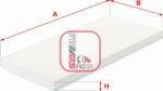 Sofima Filtru habitaclu Sofima S 3024 C - compatibil Fiat, Lancia - Sofima-S 3024 C (SOFIMAS3024C)