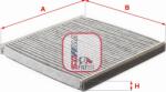 Sofima Filtru habitaclu Sofima S 4117 CA - compatibil Toyota, Subaru - Sofima-S 4117 CA (SOFIMAS4117CA)