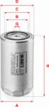 Sofima Filtru combustibil Sofima S 3999 NR (SOFIMAS3999NR)