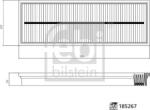 FEBI Bilstein Filtru habitaclu FEBI Bilstein 185267 (FEBIBILSTEIN185267)