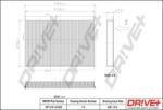 Dr! ve+ Filtru habitaclu Dr! ve+ DP1110.12. 0232 (DRVEDP1110120232)