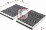 Sofima Filtru habitaclu Sofima S 4294 CA - compatibil Mercedes-Benz - Sofima-S 4294 CA (SOFIMAS4294CA)