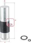 Sofima Filtru combustibil Sofima S 1A36 B - compatibil Mercedes-Benz - Sofima-S 1A36 B (SOFIMAS1A36B)