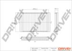 Dr! ve+ Filtru habitaclu Dr! ve+ DP1110.12. 0166 - compatibil Land, Jaguar, Volvo - Dr! ve+ (DRVEDP1110120166)
