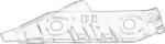 VAG Elemente caroserie, Aripa, Bara protectie Bara protectie, piese VAG 3G0807049 - compatibil Vw (VAG3G0807049)
