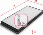 Sofima Filtru habitaclu Sofima S 3059 C - compatibil Vw, Mercedes-Benz - Sofima-S 3059 C (SOFIMAS3059C)