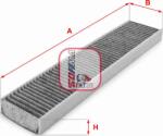 Sofima Filtru habitaclu Sofima S 4119 CA - compatibil Ford, Jaguar - Sofima-S 4119 CA (SOFIMAS4119CA)