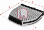Sofima Filtru habitaclu Sofima S 4163 CA - compatibil Mercedes-Benz - Sofima-S 4163 CA (SOFIMAS4163CA)