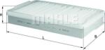Mahle Filtru habitaclu Mahle LA 71 (MAHLELA71)