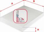 Sofima S 3314 C - Filtru, aer habitaclu - FILTRU AER POLEN - compatibil Volvo. Skoda - Sofima-S 3314 C (SOFIMAS3314C)