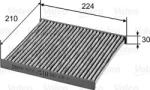 Valeo Filtru habitaclu Valeo 715756 (VALEO715756)