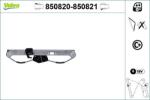 Valeo Actionare electrica geam Valeo 850820 (VALEO850820)
