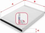 Sofima Filtru habitaclu Sofima S 3047 C - compatibil Chevrolet, Opel, Vauxhall - Sofima-S 3047 C (SOFIMAS3047C)