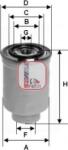 Sofima FILTRU COMBUSTIBIL - compatibil Mitsubishi - Sofima-S 4119 NR (SOFIMAS4119NR)