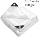 GWD Prelata impermeabila 5x6m, 100 g/mp, protectie UV+ si inghet, inele otel 12 mm (10.100.56)