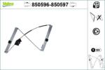 Valeo Actionare electrica geam Valeo 850596 (VALEO850596)