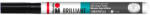 Marabu Brilliant Painter lakkfilc - fekete 073, 1-2 mm