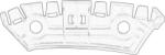 VAG Elemente caroserie, Aripa, Bara protectie Bara protectie, piese VAG 1S0807184A - compatibil Skoda, Vw (VAG1S0807184A)