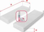 Sofima Filtru habitaclu Sofima S 3154 C - compatibil Peugeot, Citroën, Opel, Ds - Sofima-S 3154 C (SOFIMAS3154C)