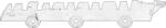 VAG Elemente caroserie, Aripa, Bara protectie Bara protectie, piese VAG 5J6807375 - compatibil Skoda (VAG5J6807375)